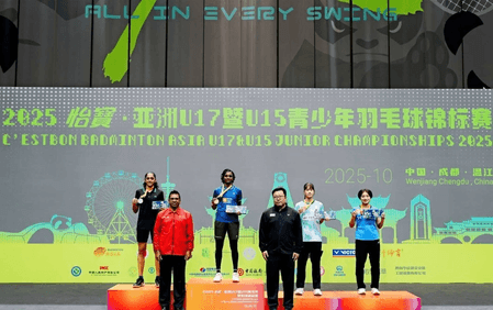 बैडमिंटन एशिया अंडर-17 और अंडर-15 चैंपियनशिप में भारत का जलवा