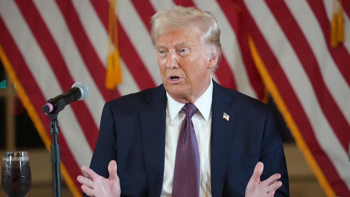 Trump's stance softens