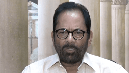 ‘हार की हैट्रिक’ के बाद राहुल गांधी ‘हार के हिस्ट्री शीटर बन जाएंगे’: मुख्तार अब्बास नकवी