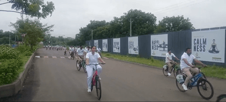 'फिट इंडिया' के तहत देशभर में रैली की आयोजन, दिया गया स्वास्थ्य और फिटनेस का संदेश