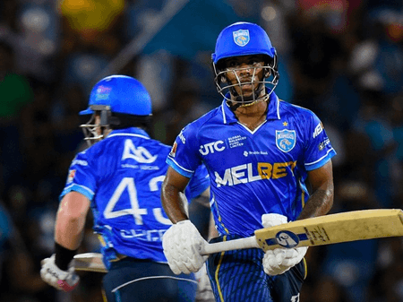 सीपीएल 2025 : 202 रन बनाकर भी सेंट लुसिया किंग्स से हारी गुयाना अमेजन वॉरियर्स