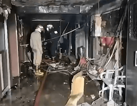 पूर्वी दिल्ली के आनंद विहार के अस्पताल में लगी भीषण आग, एक की मौत