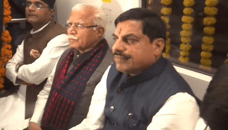 भोपाल को मिली मेट्रो रेल सेवा की सौगात, केंद्रीय मंत्री खट्टर और सीएम मोहन यादव ने दिखाई हरी झंडी