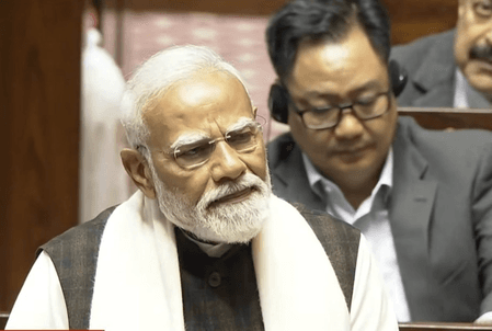 'आईना देख लिया तो अपनी सच्चाई कहां छुपाओगे...', राज्यसभा में पीएम मोदी का विपक्ष पर तंज