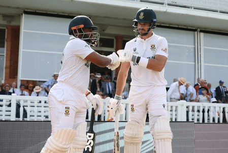 एडन मार्कराम के शतक, टेंबा बवुमा के अर्धशतक की मदद से टेस्ट चैंपियन बनने के नजदीक साउथ अफ्रीका