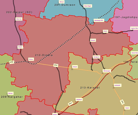 बिहार चुनाव : रोहतास की ऐतिहासिक भूमि दिनारा पर राजनीतिक उतार-चढ़ाव