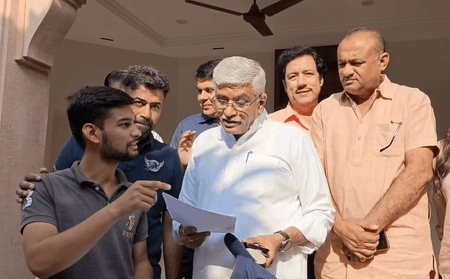 जोधपुर में केंद्रीय मंत्री गजेंद्र सिंह शेखावत की जनसुनवाई, कांग्रेस पर साधा निशाना