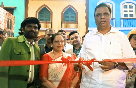 सांस्कृतिक मंत्री आशीष शेलार ने दादासाहेब फाल्के फिल्मसिटी के बॉलीवुड पार्क में 360-डिग्री सिनेमा का उद्घाटन किया