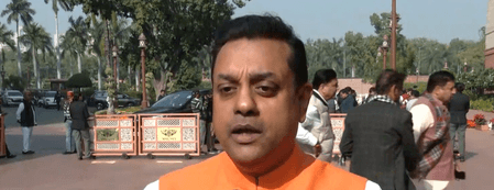 आत्मग्लानि की वजह से राहुल और प्रियंका गांधी 'वंदे मातरम' की चर्चा में नहीं हुए शामिल: संबित पात्रा