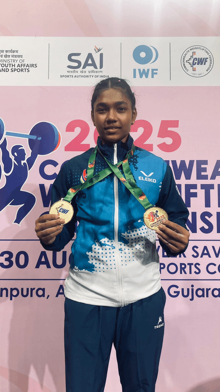 कोयल बार : कभी पिता बनना चाहते थे वेटलिफ्टर, बेटी ने गोल्ड जीतकर किया सपना पूरा