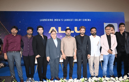 अल्लू अर्जुन ने हैदराबाद में लॉन्च किया 'अल्लू सिनेमाज', मुख्यमंत्री रेवंत रेड्डी का जताया आभार