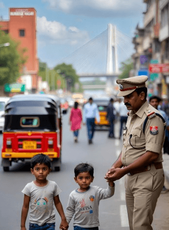 दिल्ली पुलिस ने दो नाबालिग लड़कों को सकुशल परिवार को सौंपा