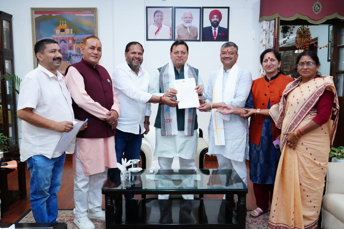 Chief Minister Pushkar Singh Dhami