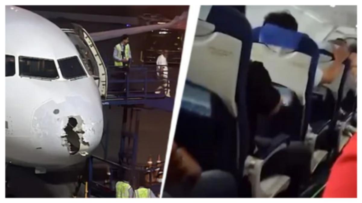 Indigo emergency landing