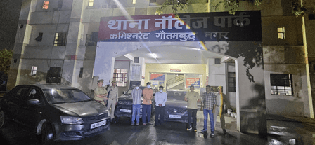 ग्रेटर नोएडा : स्टंट करना पड़ा महंगा, गाड़ी सीज, हुआ लाखों का चालान, तीन आरोपी गिरफ्तार