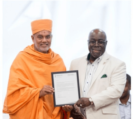 स्वामी विवेकानंद की भविष्यवाणी साकार, बीएपीएस के डॉ. ज्ञानवत्सल स्वामी का अमेरिका भर में अभूतपूर्व सम्मान