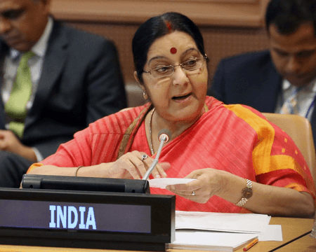 भारतीय राजनीति की प्रखर आवाज, विदेश मंत्री के तौर पर बेमिसाल रहीं सुषमा स्वराज