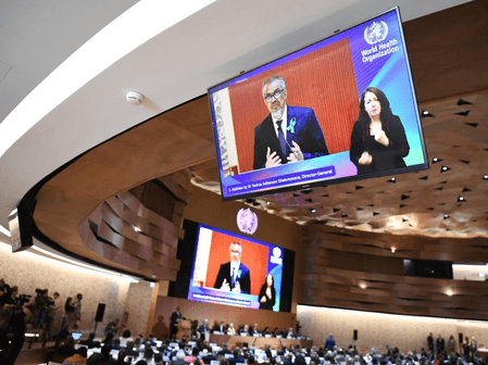 जेनेवा में 78वीं विश्व स्वास्थ्य सभा का आयोजन, इस बार की थीम 'वन वर्ल्ड फॉर हेल्थ'