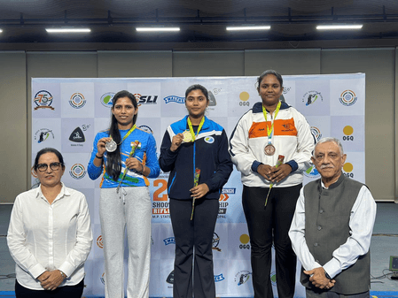 केएसएस मेमोरियल शूटिंग: 50 मीटर राइफल प्रोन इवेंट में नूपुर टॉप, अक्षधा ऐश्वर्या को दोहरी सफलता