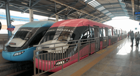 मुंबई में मोनोरेल सेवा अस्थायी रूप से बंद, यात्रियों ने नाराजगी जताई