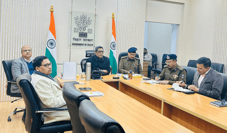 नववर्ष पर बिहार में कानून व्यवस्था का सख्ती से होगा पालन, मुख्य सचिव ने की उच्चस्तरीय बैठक