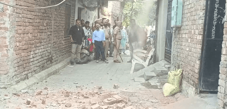 अमृतसर में ड्रग तस्कर का मकान ढहा, प्रशासन की बड़ी कार्रवाई