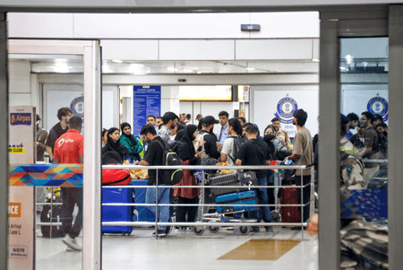 भारत का एयर पैसेंजर ट्रैफिक चालू वित्त वर्ष की पहली छमाही में बढ़कर 202 मिलियन हुआ