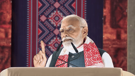 आज भारत दुनिया का सबसे तेजी से विकसित होने वाला देश है, असम के गोलाघाट में बोले पीएम मोदी