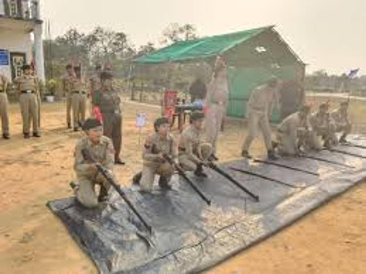 ncc camp madhubani