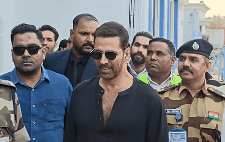 जोधपुर पहुंचे फिल्म स्टार अक्षय कुमार, बोले- 'राजस्थान शानदार जगह, यहां आकर अच्छा लगता है'