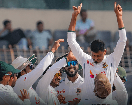 आयरलैंड के खिलाफ टेस्ट सीरीज में बांग्लादेश ने किया 2-0 से क्लीन स्वीप