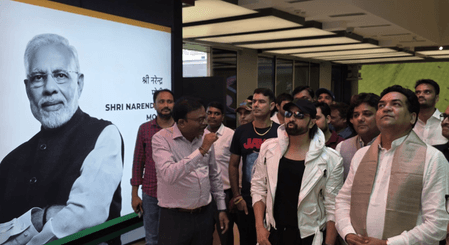 प्रधानमंत्री संग्रहालय पहुंचे हिमेश रेशमिया, कहा- 'एक कनेक्शन महसूस हुआ'