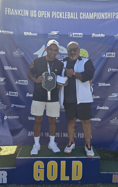 यूएस ओपन पिकलबॉल चैंपियनशिप: धीरेन पटेल और अर्जुन सिंह का दबदबा, भारत के लिए दो और गोल्ड जीते