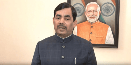 डीएमके-कांग्रेस के बीच सीट शेयरिंग पर शाहनवाज हुसैन का तंज, बताया 'डूबता जहाज'