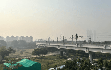 तेज हवाओं से साफ हुई एनसीआर की हवा, ज्यादातर इलाके येलो जोन में; तापमान में बढ़ोतरी के संकेत