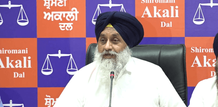 मजीठिया के समर्थकों को नजरबंद किया जा रहा, पंजाब में अघोषित आपातकाल : सुखबीर सिंह बादल