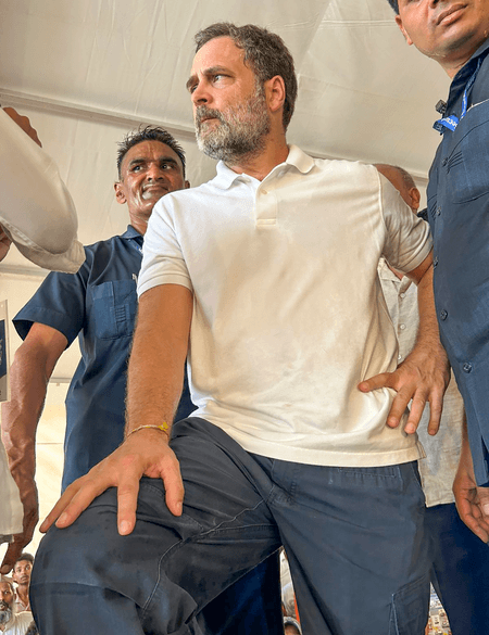 दरभंगा में राहुल गांधी के काफिला को रोकने पर भड़की कांग्रेस, कहा- 'उचित जवाब मिलेगा'