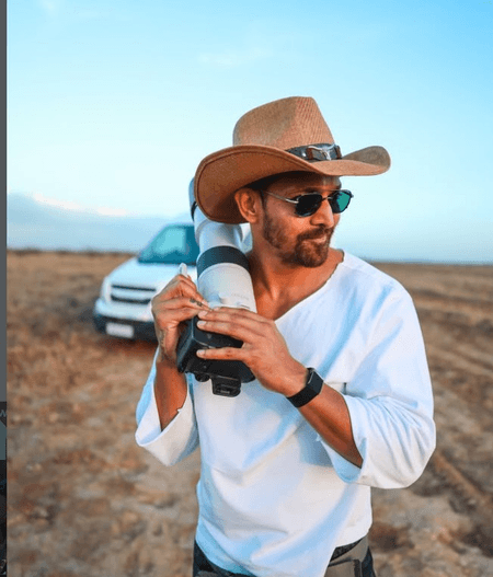 सूनसान जंगल, वैन और कैमरा... हर्षवर्धन राणे ने कुछ इस तरह बिताया अपना सुकून भरा पल