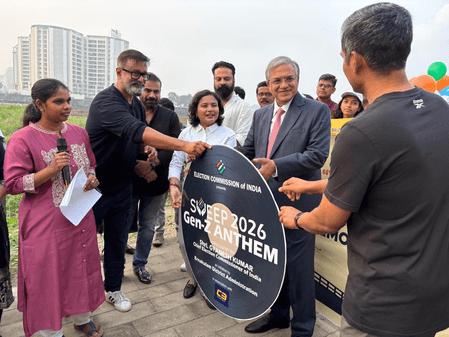 केरल चुनाव: कोच्चि में सीईसी ज्ञानेश कुमार ने लॉन्च किया 'जेन-जी एंथम', युवाओं को दिलाई शपथ