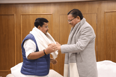 सीएम पुष्कर सिंह धामी ने नितिन नबीन से की मुलाकात, नए दायित्व के लिए दी बधाई