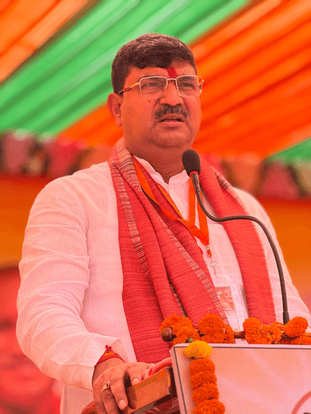 विपक्ष के झूठ को बूथ स्तर पर करें ध्वस्त, ट्रिपल इंजन की सरकार बनाने का लें संकल्प : धर्मपाल सिंह