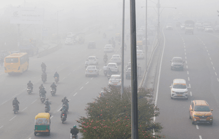 दो दिन की राहत के बाद फिर बिगड़ी हवा, एनसीआर में कई इलाके रेड जोन में, लोनी का एक्यूआई 400 तक पहुंचा