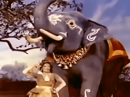 होली स्पेशल: जब 'अरे जा रे हट नटखट' गाने के लिए एक्ट्रेस संध्या शांताराम को हाथी से मिलानी पड़ी थी ताल से ताल