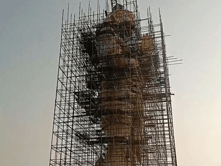 राजसमंद में 131 फीट ऊंची बालाजी की प्रतिमा बनकर तैयार, नया चार धाम बनाने की योजना