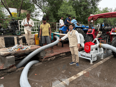 पटपड़गंज विधानसभा में जल निकासी के लिए बेहतर इंतजाम किए गए: रविंदर सिंह नेगी