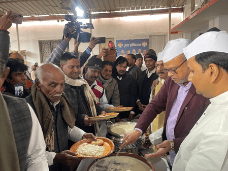 कांग्रेस के दही चूड़ा भोज में विधायक रहे नदारद, प्रदेश अध्यक्ष राजेश राम बोले- हमारे सभी एमएलए एकजुट