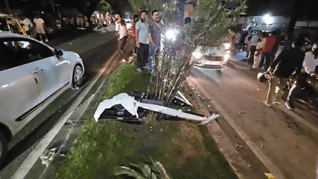 रांची में भीषण सड़क हादसा : 1 महिला और 2 बच्चियों की मौत, फॉर्च्यूनर चालक गिरफ्तार