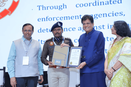 दिल्ली पुलिस के आउटर-नॉर्थ जिले को 'बेस्ट पुलिस यूनिट' अवॉर्ड, आईपी अपराधों पर कार्रवाई के लिए सम्मान