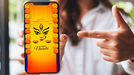 डिजिटल नवरात्रि: जहां ऑनलाइन पूजा मुमकिन, पंडाल का पता लगाना चुटकियों का खेल और गरबा भी इंस्टा पर
