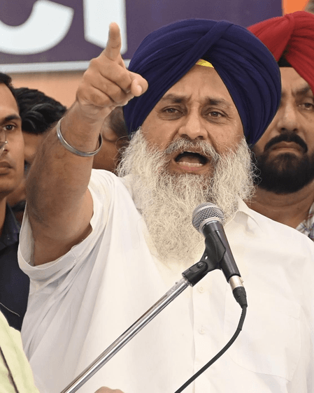 सुखबीर सिंह बादल ने पंजाब सरकार पर लगाया कानून के दुरुपयोग का आरोप